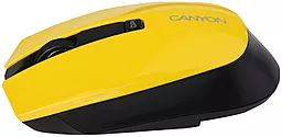 Компьютерная мышка Canyon CNS-CMSW5Y USB Yellow - миниатюра 2