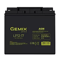 Аккумуляторная батарея Gemix 12V 17Ah (LP1217)