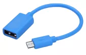 OTG-переходник GOLF Lonsmax Micro USB 0.1m Orange (GC-06) - миниатюра 2
