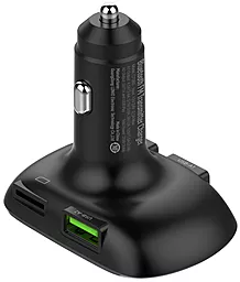 Автомобильное зарядное устройство LDNio C706Q 2xUSB-A 25W QC3.0 + micro USB Cable Black - миниатюра 6
