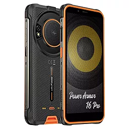 Смартфон UleFone Power Armor 16 Pro 4/64Gb NFC Orange (6937748734840) - миниатюра 2