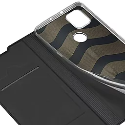 Чехол Dux Ducis с карманом визиток Oppo A15s, A15 Black - миниатюра 2
