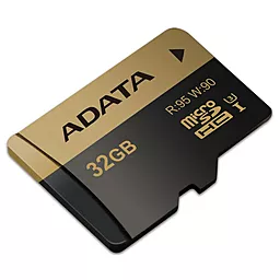 Карта пам'яті ADATA microSDHC 32GB XPG Class 10 UHS-I U3 (AUSDH32GXUI3-R) - мініатюра 2