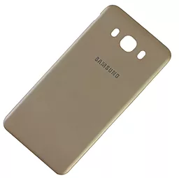 Задняя крышка корпуса Samsung Galaxy J7 2016 J710F  Gold - миниатюра 2