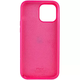 Чехол Silicone Case Full для Apple iPhone 14 Plus Barbie pink - миниатюра 2