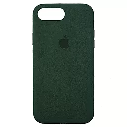 Чехол 1TOUCH ALCANTARA FULL PREMIUM for iPhone XR Forest green