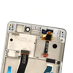 Дисплей Xiaomi Redmi 3, 3 Pro, 3S, 3S Prime, 3X с тачскрином и рамкой, White - миниатюра 4
