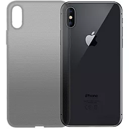 Чехол GlobalCase Extra Slim для Apple iPhone X Dark (1283126479229)