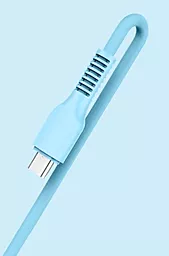Кабель USB ACCLAB AL-CBCOLOR-M1BL micro USB Cable Blue - миниатюра 3