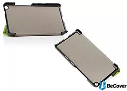 Чехол для планшета BeCover Smart Flip Series Lenovo Tab 3 Plus 7703 Green (701106) - миниатюра 2
