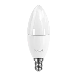 Светодиодная лампа MAXUS 2-LED-534 (C37 6W 4100K E14 220V) комплект 2 шт - миниатюра 2