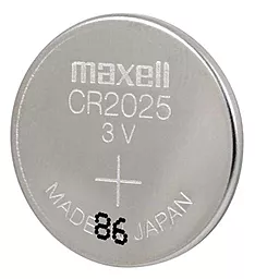 Батарейки Maxell CR2025 3V Li-Ion BL 1шт (M-11239200) - миниатюра 2