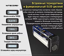 Фонарик Nitecore TM10K с OLED дисплеем (6-1335) - миниатюра 9