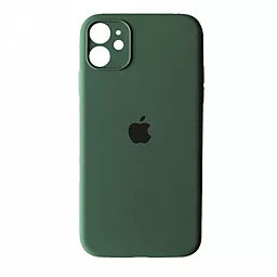 Чехол Silicone Case Full Camera for Apple iPhone 11 Pine Green