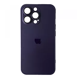 Чехол AG Glass with MagSafe для Apple iPhone 14 Pro Dark purple