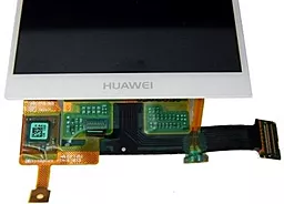 Дисплей Huawei Ascend P6-U06 + Touchscreen Original White - мініатюра 2