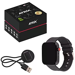 Смарт-часы ATRIX X40 Pulse and Tonometer Black Aluminum (swatxx40ba) - миниатюра 4