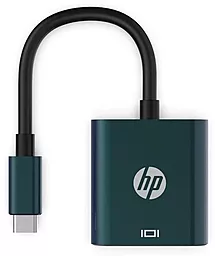 Видео переходник (адаптер) HP USB3.1 Type-C - HDMI v1.4 4k 30hz 0.2m black (DHC-CT202)