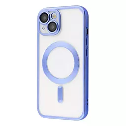 Чохол 1TOUCH Metal Matte Case with MagSafe для Apple iPhone 15 Plus Blue