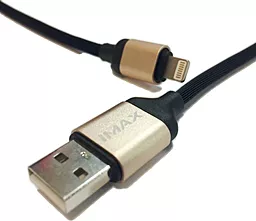 USB Кабель IMAX Lightning 3.0 Black - мініатюра 2