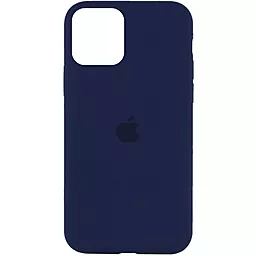 Чехол Silicone Case Full for Apple iPhone 11 Dark Blue