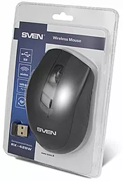 Компьютерная мышка Sven RX-425W Black - миниатюра 9