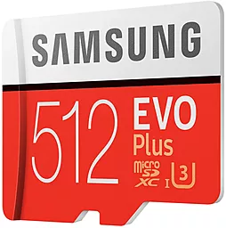 Карта памяти Samsung microSDXC 512GB Evo Plus Class 10 UHS-I U3 + SD-адаптер (MB-MC512HA/RU) - миниатюра 4