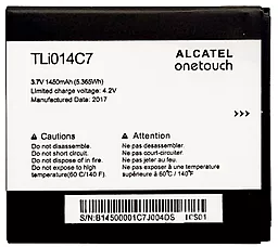 Аккумулятор Alcatel One Touch 4024D / TLi014C7 (1450 mAh) 12 мес. гарантии - миниатюра 2