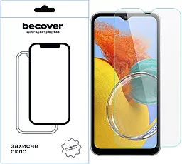 Защитное стекло BeCover для Samsung Galaxy M14 5G SM-M146 3D Crystal Clear Glass (709259)