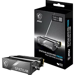 SSD Накопитель MSI Spatium M570 Pro 2 TB (S78-440Q670-P83) - миниатюра 5