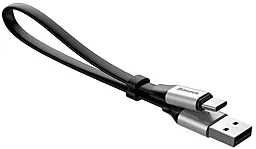 Кабель USB Baseus Nimble Portable 0.23M Type-C Cable Silver (CATMBJ-BG1) - миниатюра 5