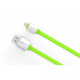 Кабель USB LDNio micro USB Cable Green (LS05) - миниатюра 2