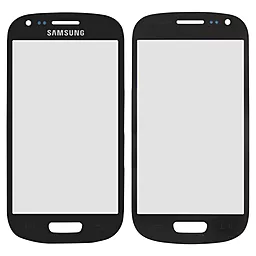 Корпусное стекло дисплея Samsung Galaxy S3 mini I8190 Blue