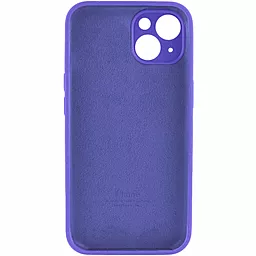 Чехол Silicone Case Full Camera для Apple iPhone 13 Dark Purple - миниатюра 2