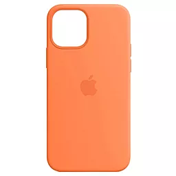 Чехол Silicone Case Full для Apple iPhone 12 Mini Orange (09376)