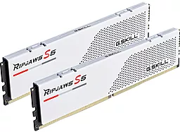 Оперативна пам'ять G.Skill 32 GB (2x16GB) DDR5 5200 MHz Ripjaws S5 White (F5-5200J4040A16GX2-RS5W)