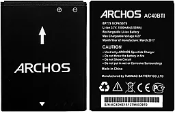 Аккумулятор Archos 40b Titanium / AC40bTI (1500 mAh) 12 мес. гарантии - миниатюра 4