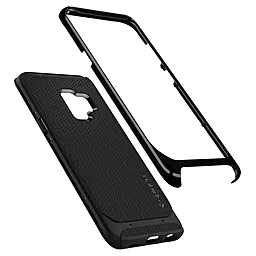 Чехол Spigen Neo Hybrid для Samsung Galaxy S9 Shiny Black (592CS22855) - миниатюра 2