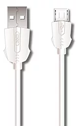 Кабель USB XO NB9 2.4A micro USB Cable White