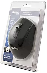 Компьютерная мышка Sven RX-325W USB (00530100) Black - миниатюра 6