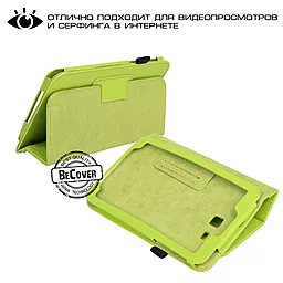 Чохол для планшету BeCover Slimbook case для Samsung T110/T111/T113/T116 Galaxy Tab 3 7.0 Lite Green - мініатюра 2