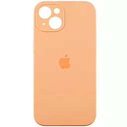 Чехол Silicone Case Full Camera для Apple iPhone 15 Plus Cantaloupe