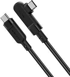 Кабель USB PD AceFast C5-03 100W 5A 2M USB Type-C -  Type-C Cable Black - миниатюра 2