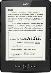 Електронна книга Amazon Kindle 5th Gen  Black (Refurbished)
