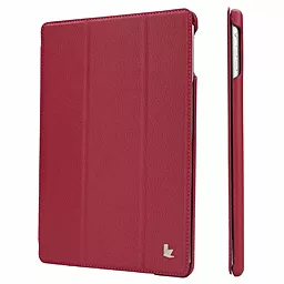 Чехол для планшета JisonCase PU leather case for iPad Air Rose red [JS-ID5-09T34] - миниатюра 3