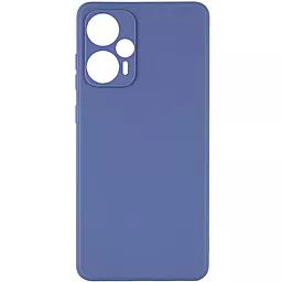 Чехол Silicone Case Candy Full Camera для Xiaomi Poco F5 / Note 12 Turbo Mist blue
