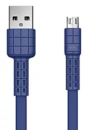 Кабель USB Remax Armor micro USB Cable Blue (RC-116m)