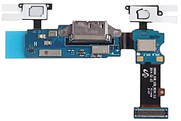 Нижня плата Samsung Galaxy S5 G900H з роз'ємом зарядки, з кнопкою меню (Home), з сенсорними кнопками та мікрофоном