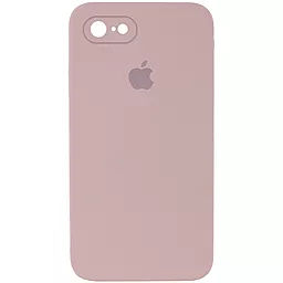 Чехол Silicone Case Full Camera Square для Apple iPhone 6, iPhone 6s Pink Sand