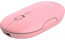 Компьютерная мышка Trust Puck Rechargeable Ultra-Thin BT WL Silent Pink (24125)